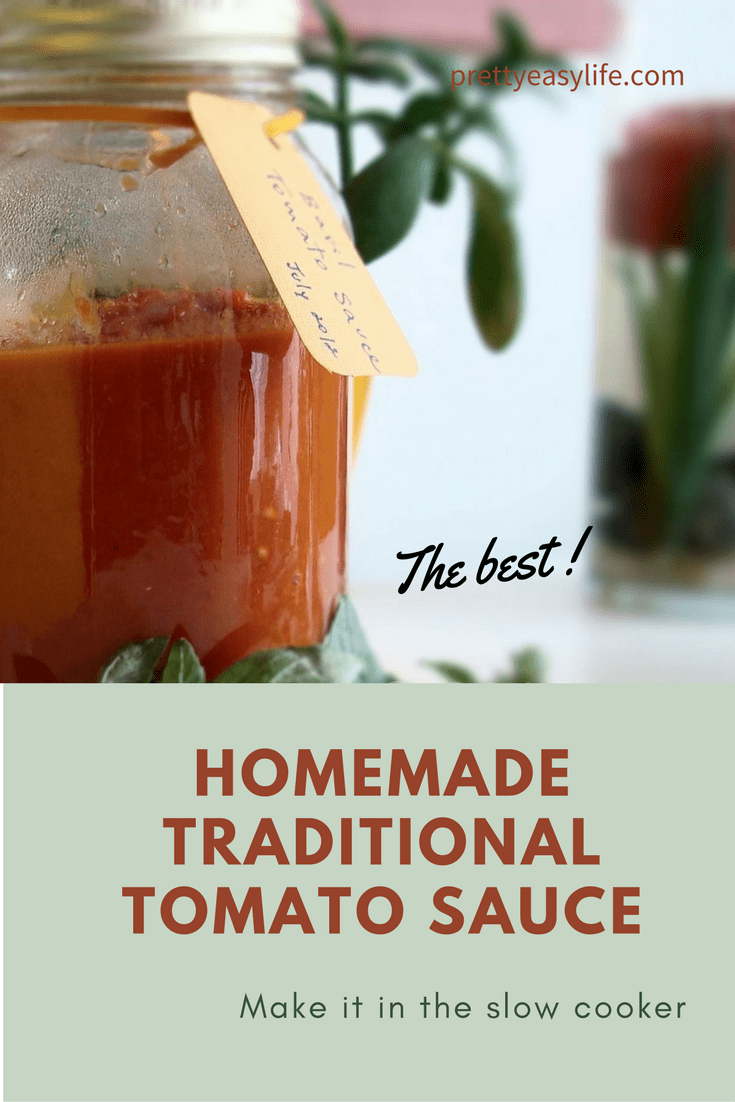 Homemade Easy Gourmet Tomato Sauce