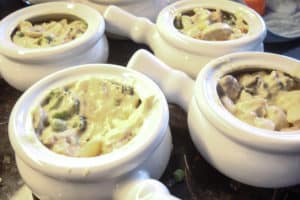 chicken pot pie with flaky crust