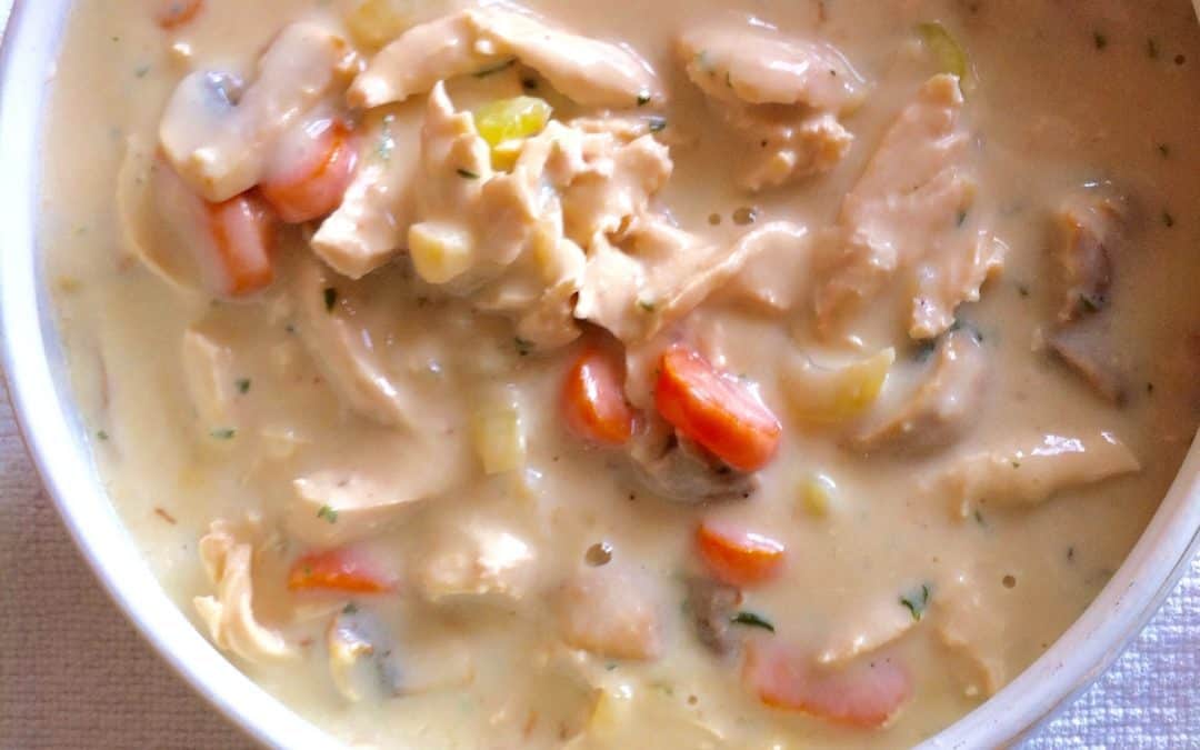 Old Fashioned Creamy Chicken Soup