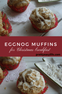 eggnog muffins for Christmas breakfast