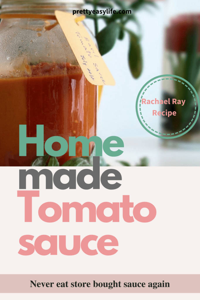 Home made tomato sauce - made from scratch | healthy | Rachael Ray