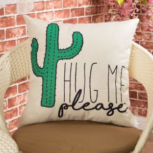 cactus cushion - unexpected gifts you can give to yourself today