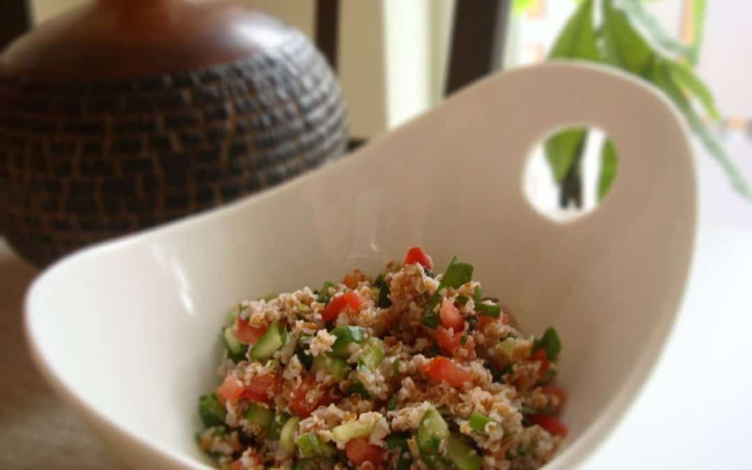 Lemon Mint and Bulgur Tabbouleh Salad