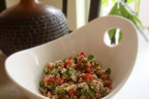 Lemon Mint and Bulgur Tabbouleh Salad