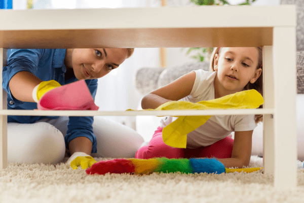 How to Keep a Clean House When You Have Small Children