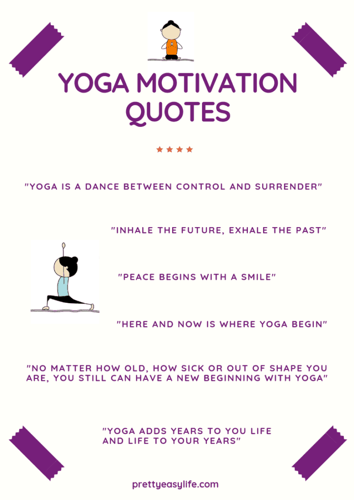 Yoga motivation quotes and sayings
