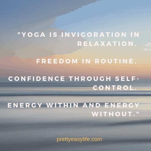 Yoga motivation quote